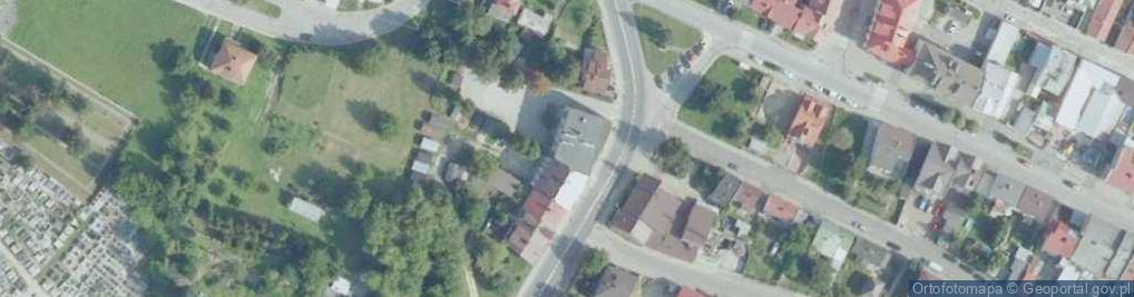 Zdjęcie satelitarne PZU Oddział