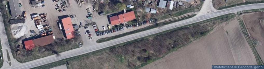 Zdjęcie satelitarne Opel Vectra granatowy ONY 21UR