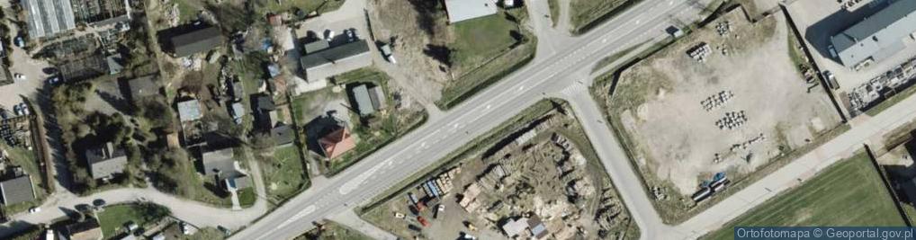 Zdjęcie satelitarne Radiowóz z kamerą