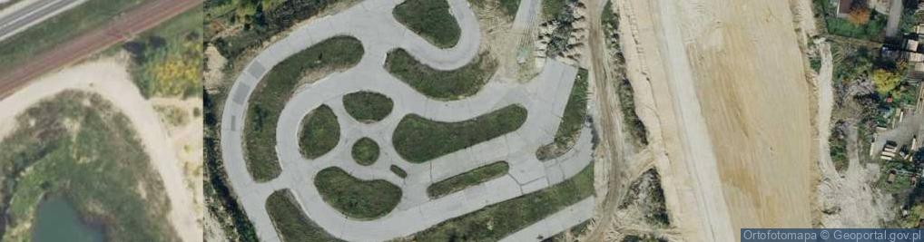 Zdjęcie satelitarne Autodrom