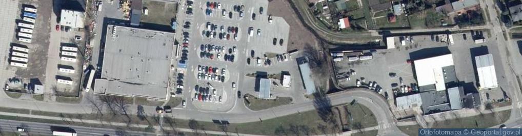 Zdjęcie satelitarne myjnia samoobsługowa