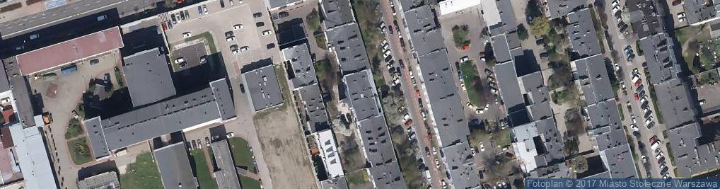 Zdjęcie satelitarne MOBILIZE fizjoterapia Agnieszka Wiśniewska Warszawa Mokotów