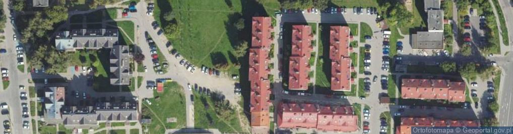 Zdjęcie satelitarne Nikolina Dąbrowska