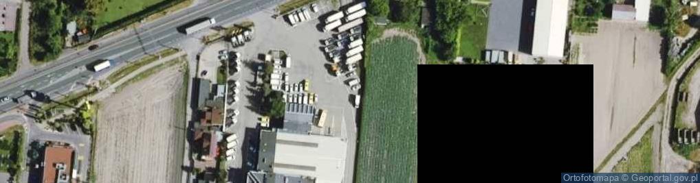 Zdjęcie satelitarne Renault Truck