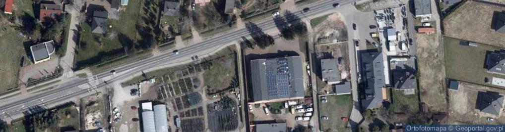Zdjęcie satelitarne Belweder