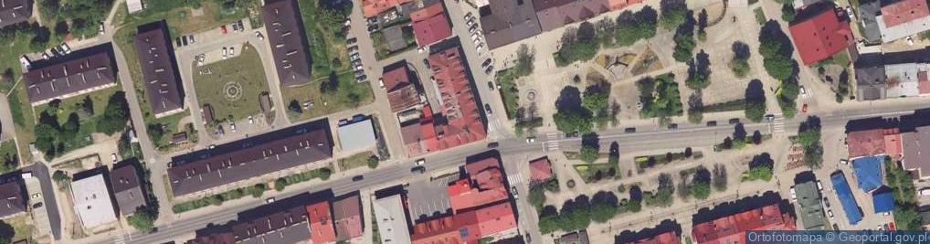 Zdjęcie satelitarne Bieszczadzka