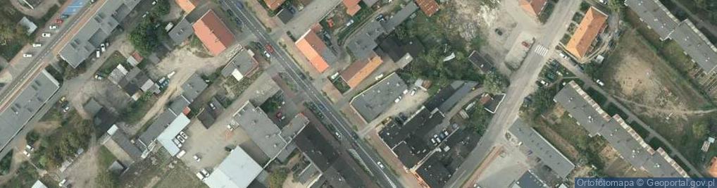 Zdjęcie satelitarne Bory