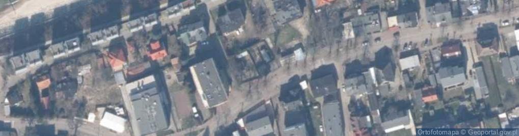 Zdjęcie satelitarne Bursztynowa