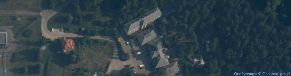 Zdjęcie satelitarne Chata nad Radunią