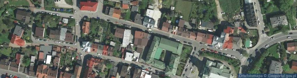 Zdjęcie satelitarne Chłopska