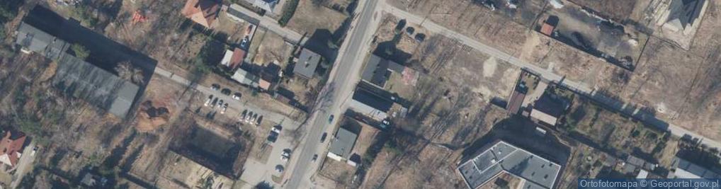 Zdjęcie satelitarne Czerwony Słoń Thai Food