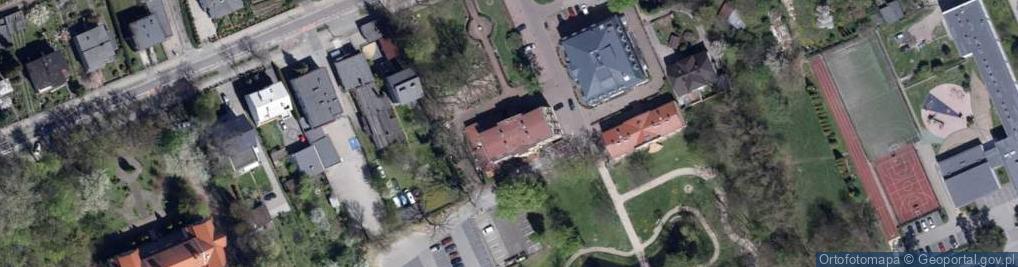 Zdjęcie satelitarne Dąbrówka