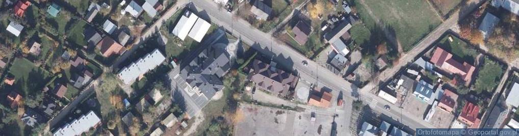 Zdjęcie satelitarne Dobre Jadło