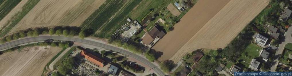 Zdjęcie satelitarne Dom Przyjęć