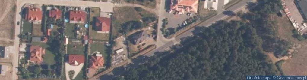 Zdjęcie satelitarne Dworek Różany