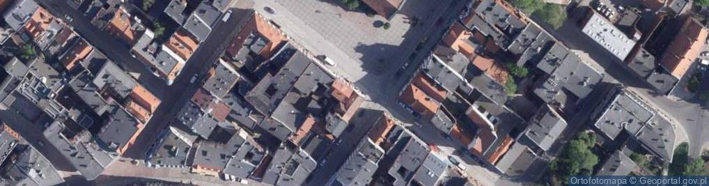 Zdjęcie satelitarne Gospoda Pod Modrym Fartuchem