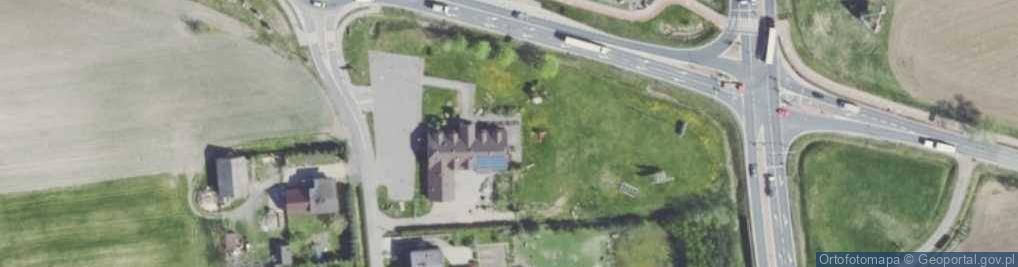 Zdjęcie satelitarne Gospoda Uroczysko