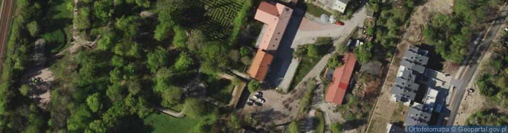 Zdjęcie satelitarne Hotel Brochów