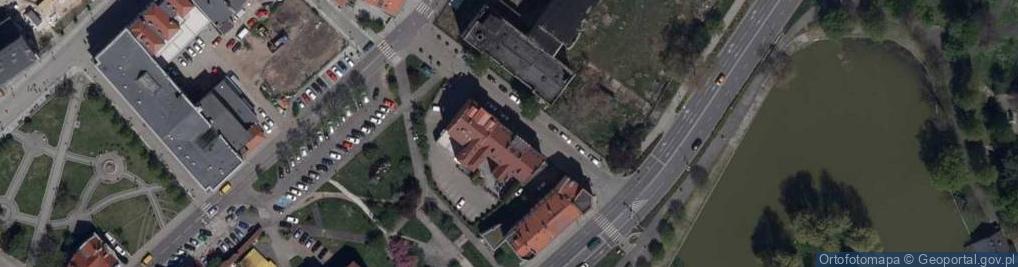 Zdjęcie satelitarne Kamieniczka