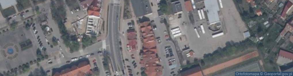 Zdjęcie satelitarne Karczma