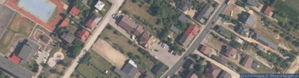 Zdjęcie satelitarne Kasztelanka. Restauracja