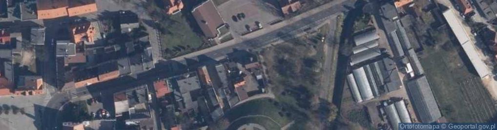 Zdjęcie satelitarne Krawatka