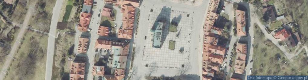 Zdjęcie satelitarne Lapidarium pod Ratuszem
