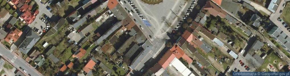 Zdjęcie satelitarne Łowicka