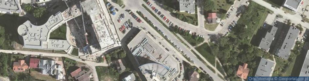 Zdjęcie satelitarne Między Nami
