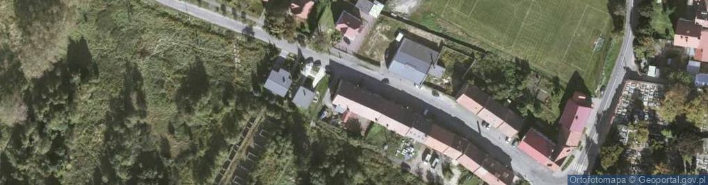 Zdjęcie satelitarne Obora
