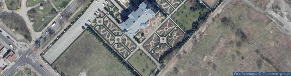Zdjęcie satelitarne Pałac Bursztynowy