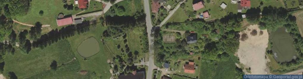 Zdjęcie satelitarne Pałac Staniszów