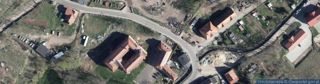 Zdjęcie satelitarne Pałac Struga