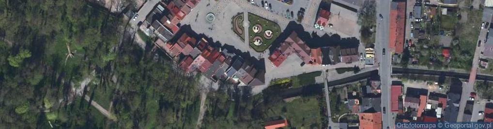 Zdjęcie satelitarne Pensjonat u Dudka