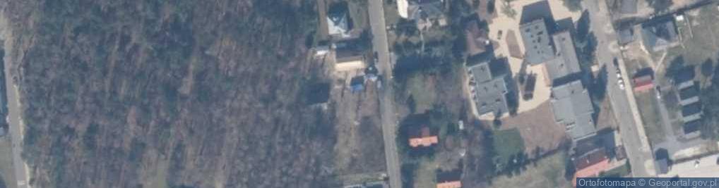 Zdjęcie satelitarne Pensjonat Zacisze