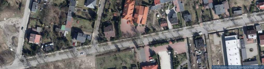 Zdjęcie satelitarne Piotr Burzyński Wspólnik Spółki Cywilnej Hotel-Restauracja Yuca E.P.M.Burzyńscy