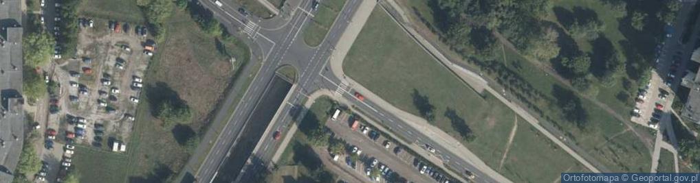 Zdjęcie satelitarne Pizzeria Raptorius Rataje Poznań