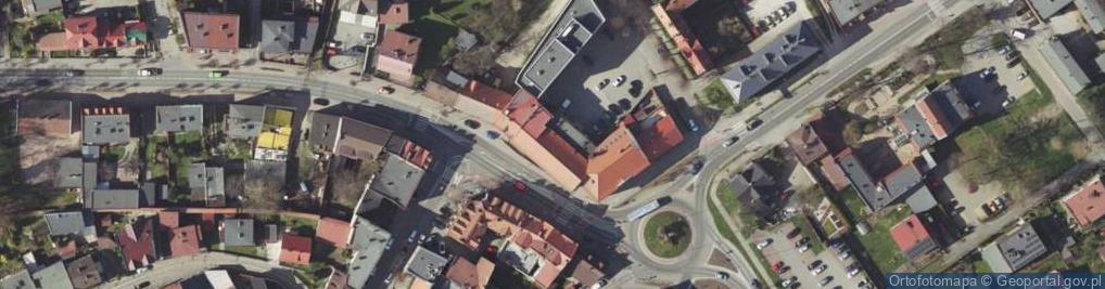 Zdjęcie satelitarne Pod Arkadami