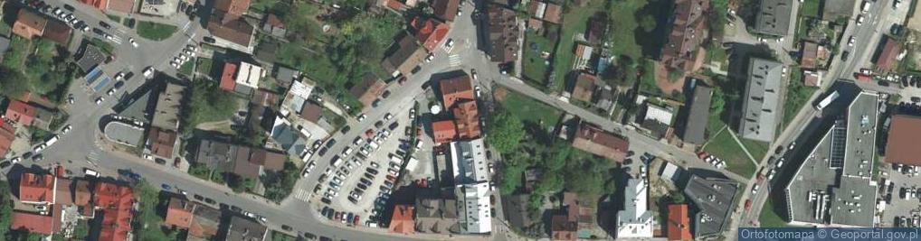 Zdjęcie satelitarne Pod Irysami