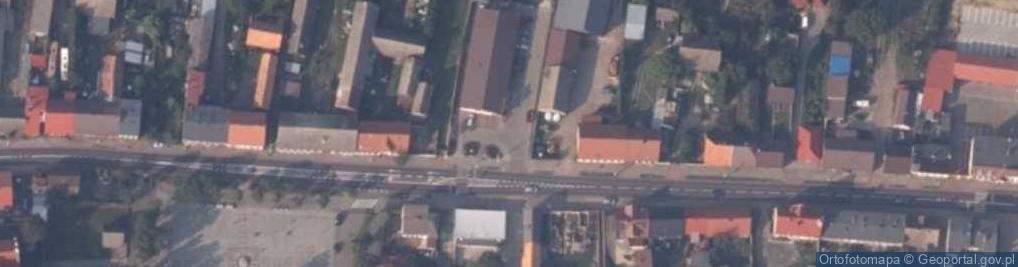 Zdjęcie satelitarne Pod Klonami