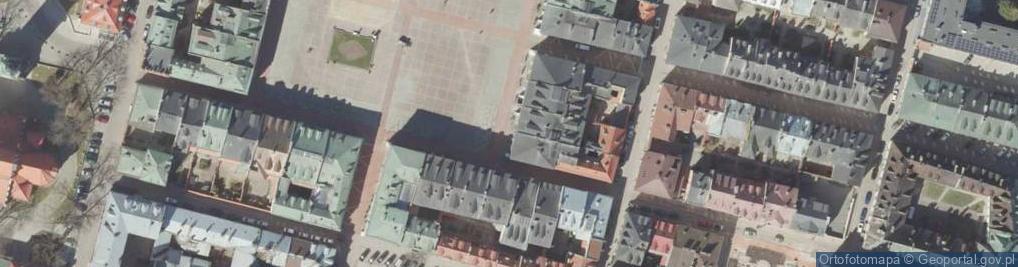 Zdjęcie satelitarne Pod Rektorską