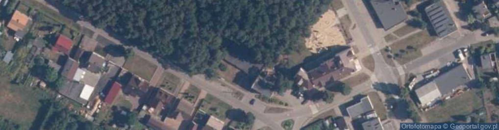 Zdjęcie satelitarne Pod sosną