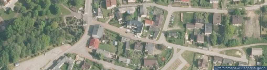 Zdjęcie satelitarne Przystań Leśniów
