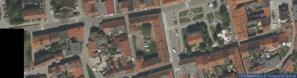 Zdjęcie satelitarne Restauracja - Kawiarnia Pod Ratuszem