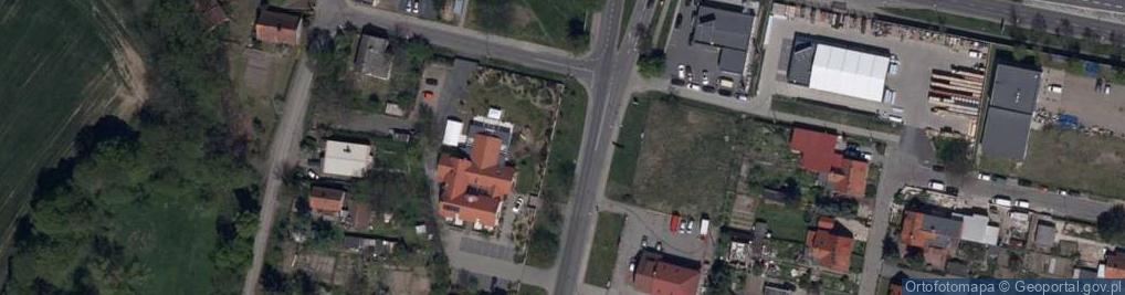 Zdjęcie satelitarne Restauracja Legnica Hotel Legnicki