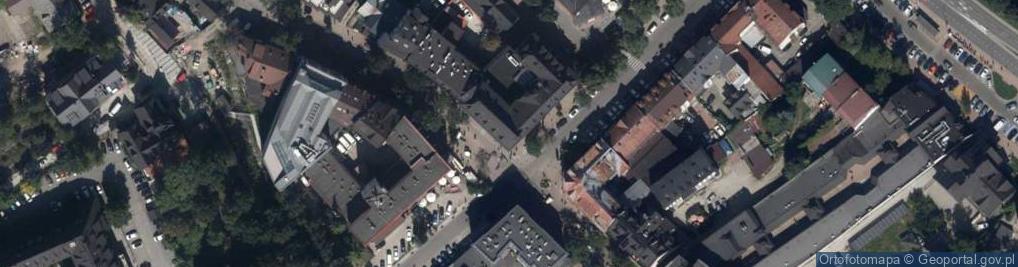 Zdjęcie satelitarne Restauracja Orbis Giewont
