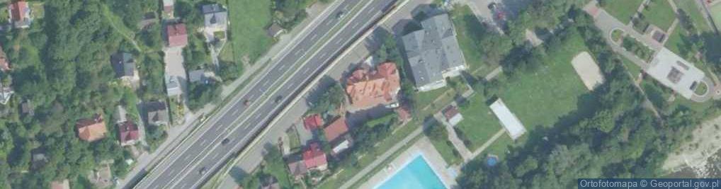 Zdjęcie satelitarne Restauracja Park