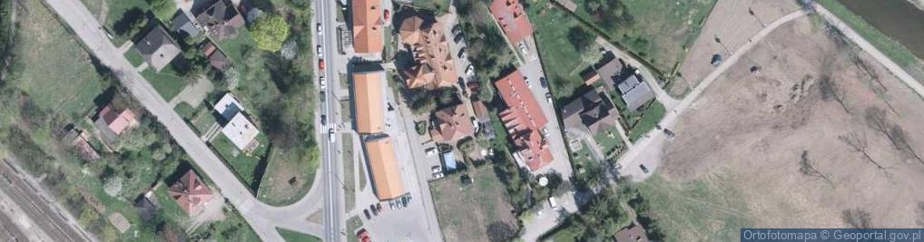 Zdjęcie satelitarne Restauracja Pod Gołębiem