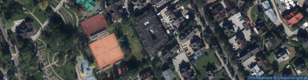 Zdjęcie satelitarne Restauracja Regionalna Bąkowo Zohylina Niźnio