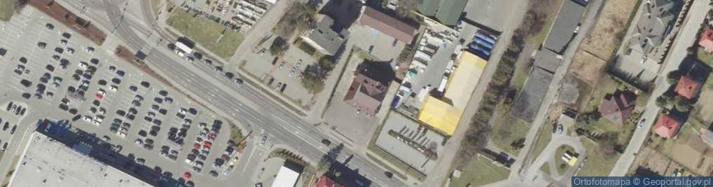 Zdjęcie satelitarne Restauracja Wiatrak przy Trakcie Lwowskim